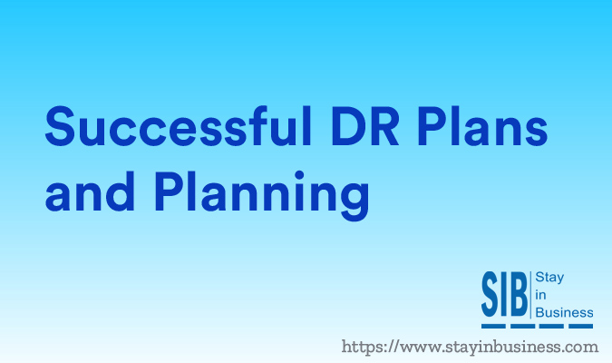 successful dr plans and planning