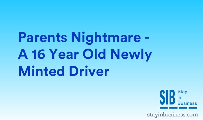 Parents Nightmare A 16 Year Old Newly Minted Driver
