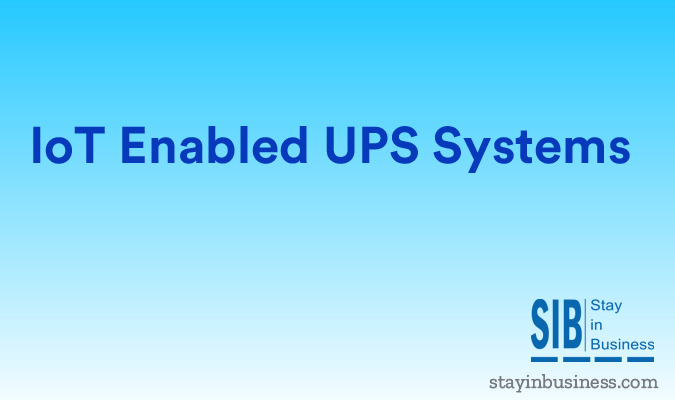 IoT Enabled UPS Systems