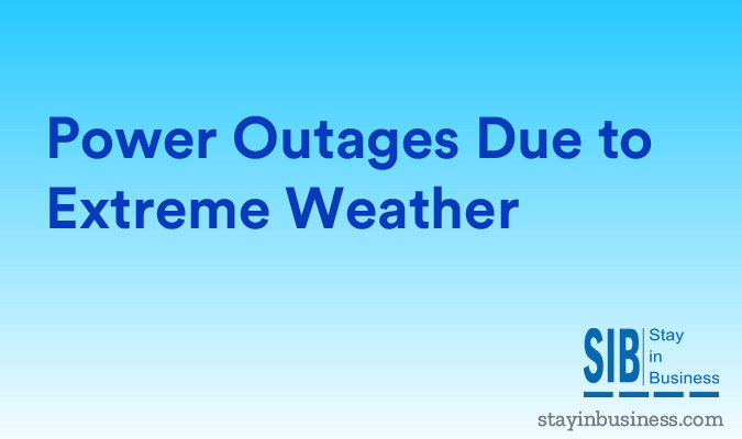 Power Outages Due to Extreme Weather