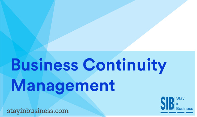 business continuity management