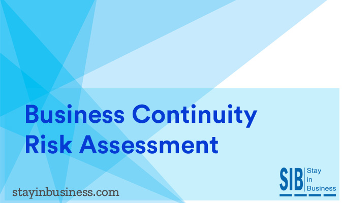 Business Continuity Risk Assessment