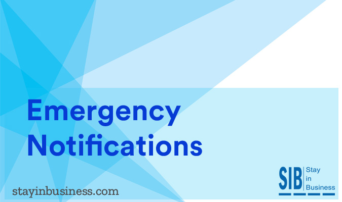 Emergency Notifications