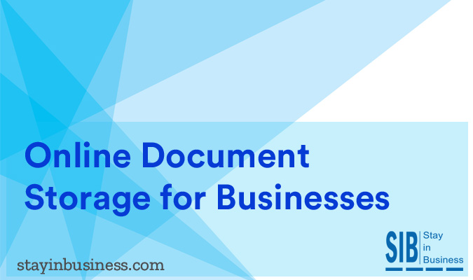 Online Document Storage for Businesses