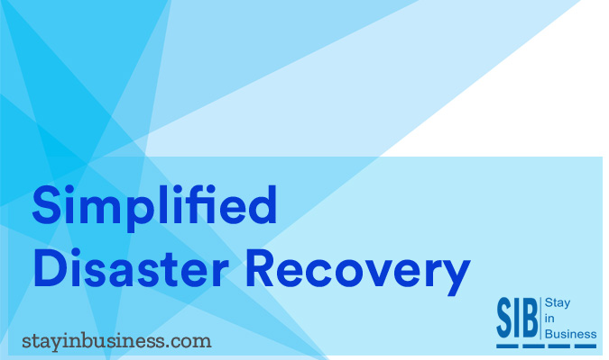 simplified disaster recovery