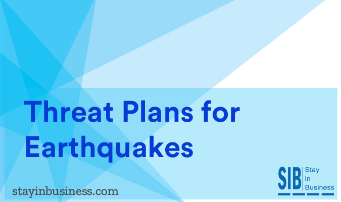 threat plans for earthquakes