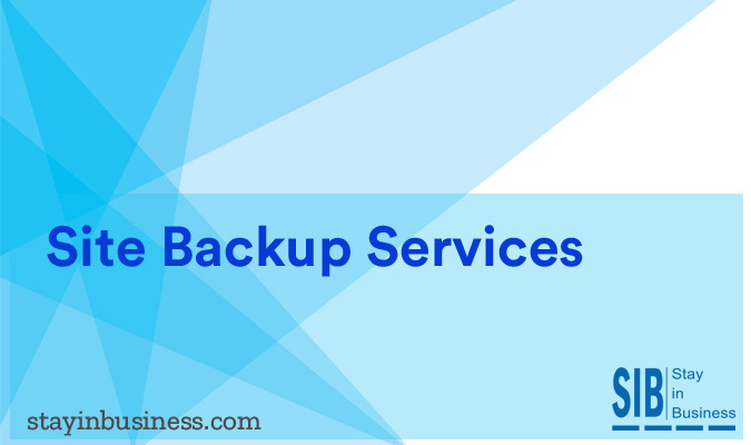 Site Backup Services
